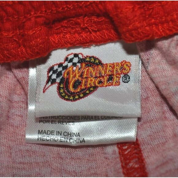 Winners Circle Men's L Red Dale Earnhardt Jr. #8 Pajama Pants Pockets Pull On - Picture 7 of 9